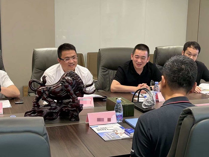 Leaders from Rui'an Municipal Government Visit Sanchuang Technology Leaders from Rui'an Municipal Government Visit Sanchuang Technology